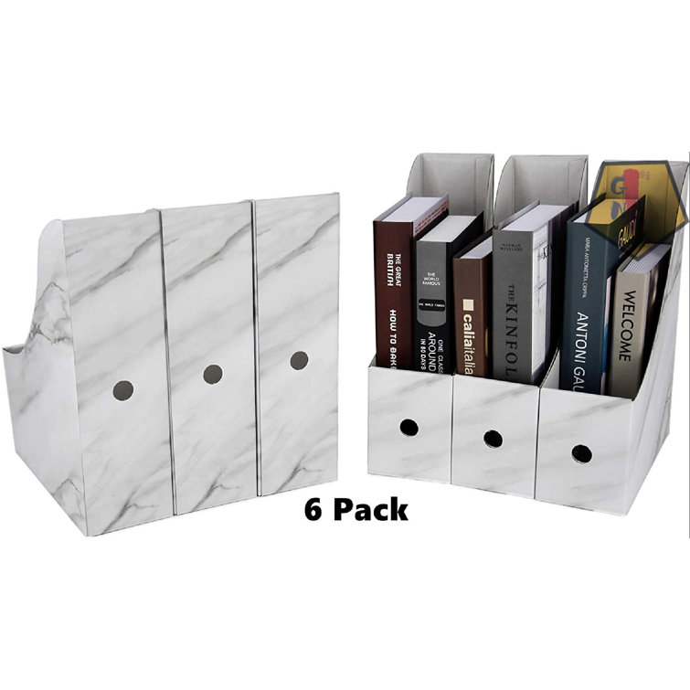 Ivy Bronx Atalay Cardboard Magazine Holder Wayfair Canada